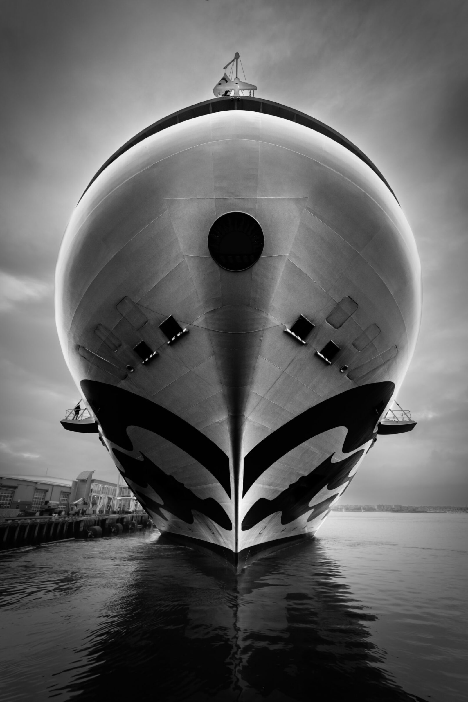 Cruise ship in San Diego