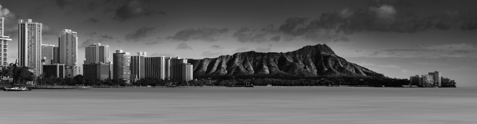 Honolulu Skyline and Diamond Head