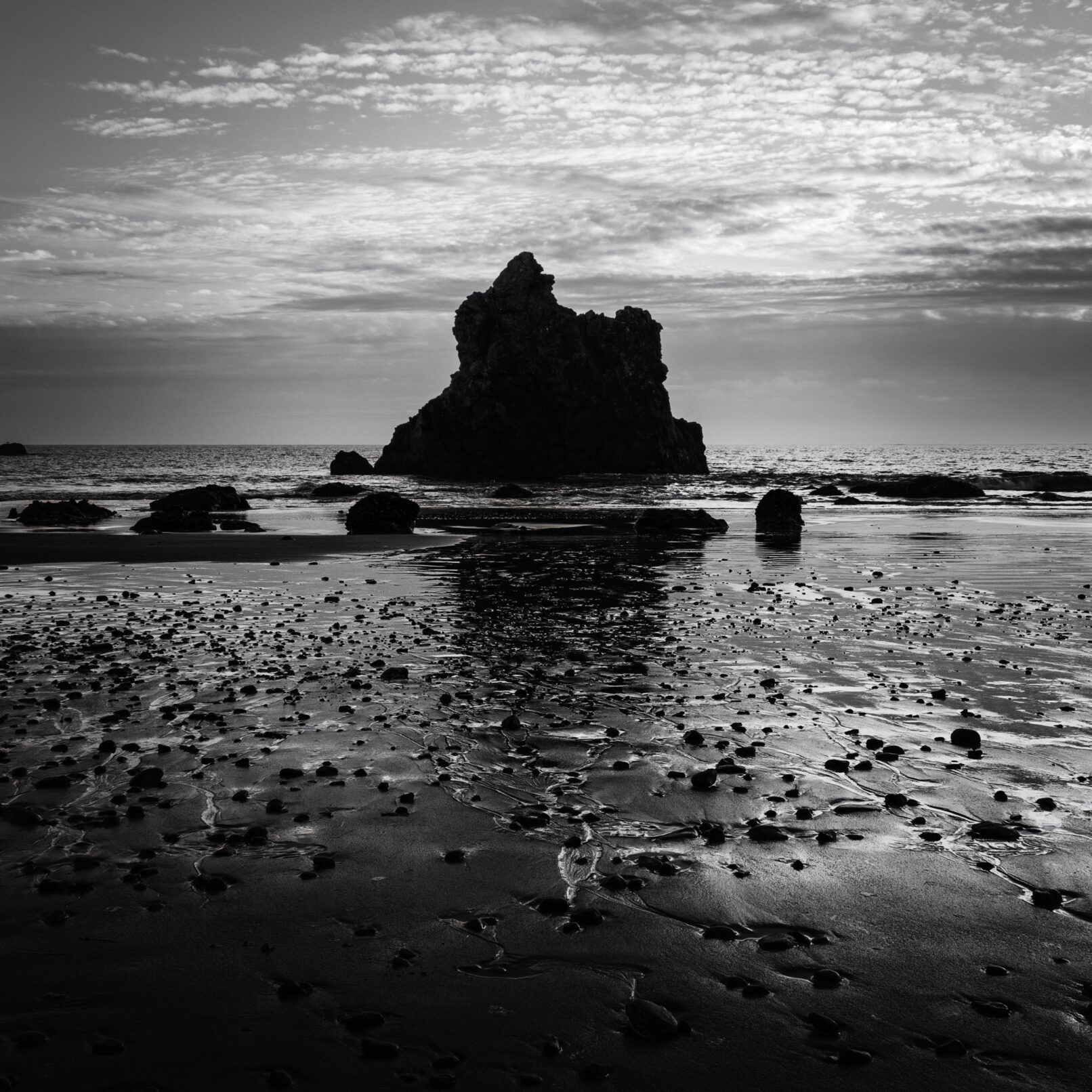 Pinnacles Beach rock in water