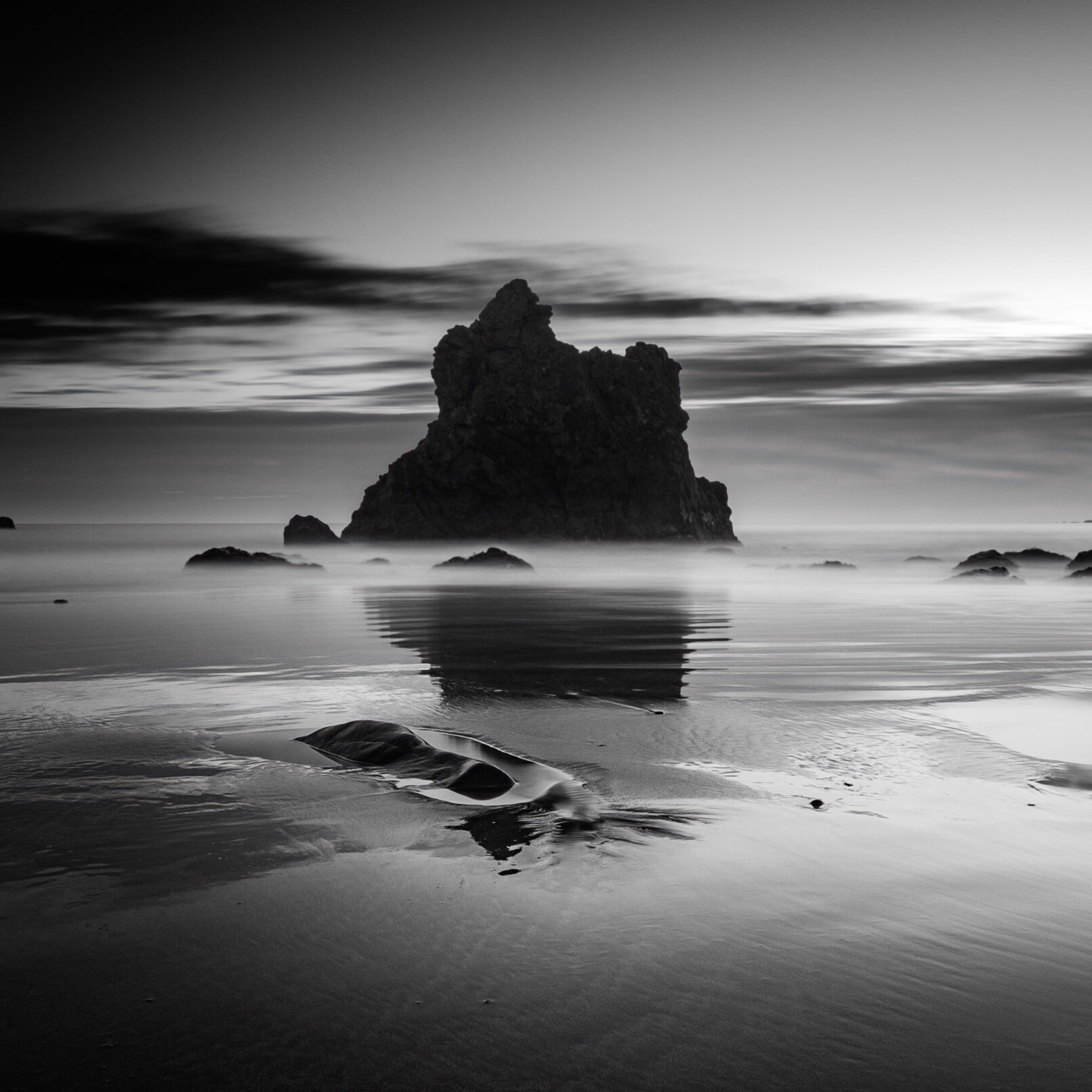 Pinnacles Beach rock in water