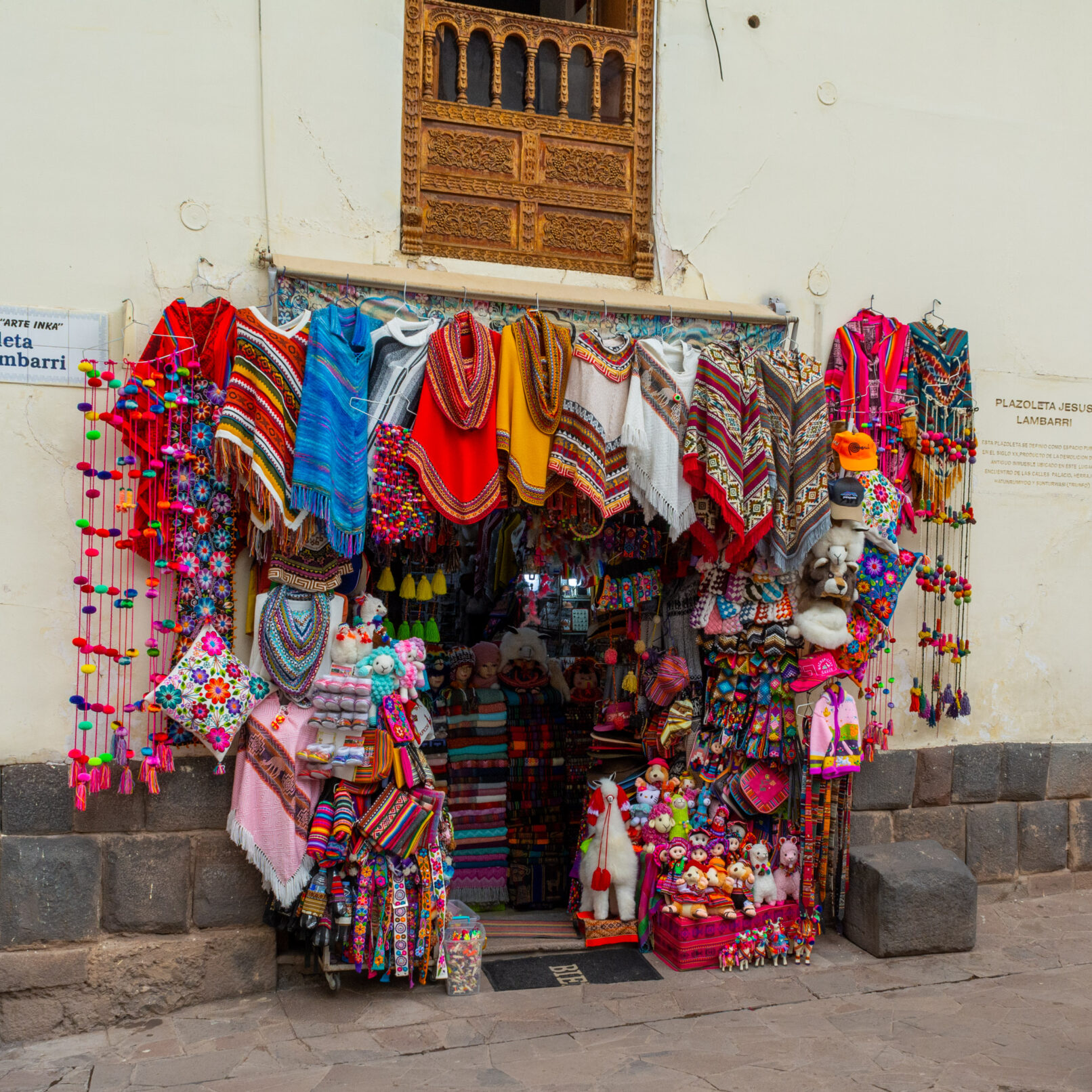 Peruvian strorefront