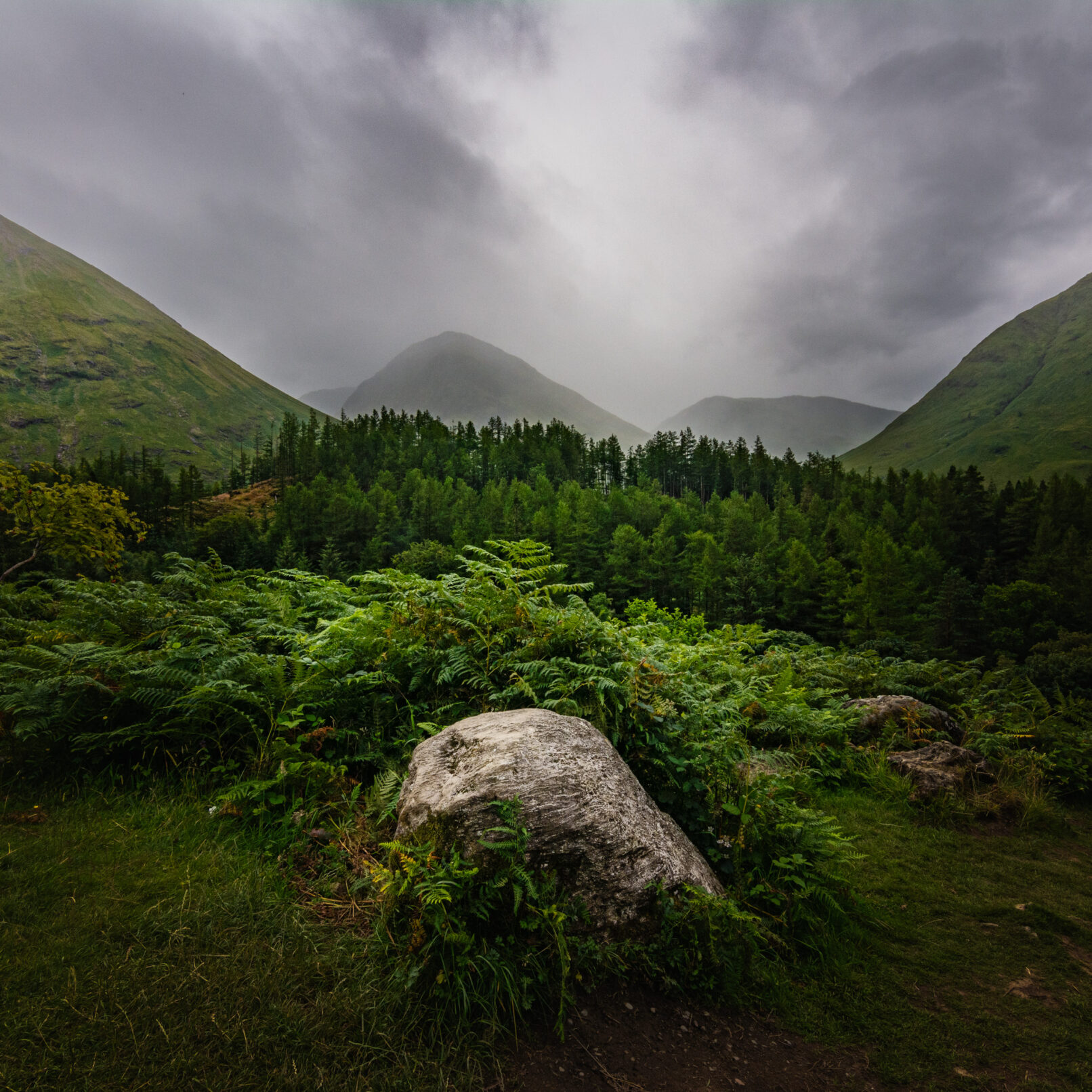 Rock in Scotland Highlands