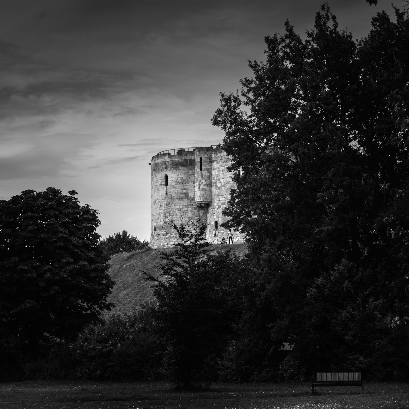 Clifford's Tower at York, England