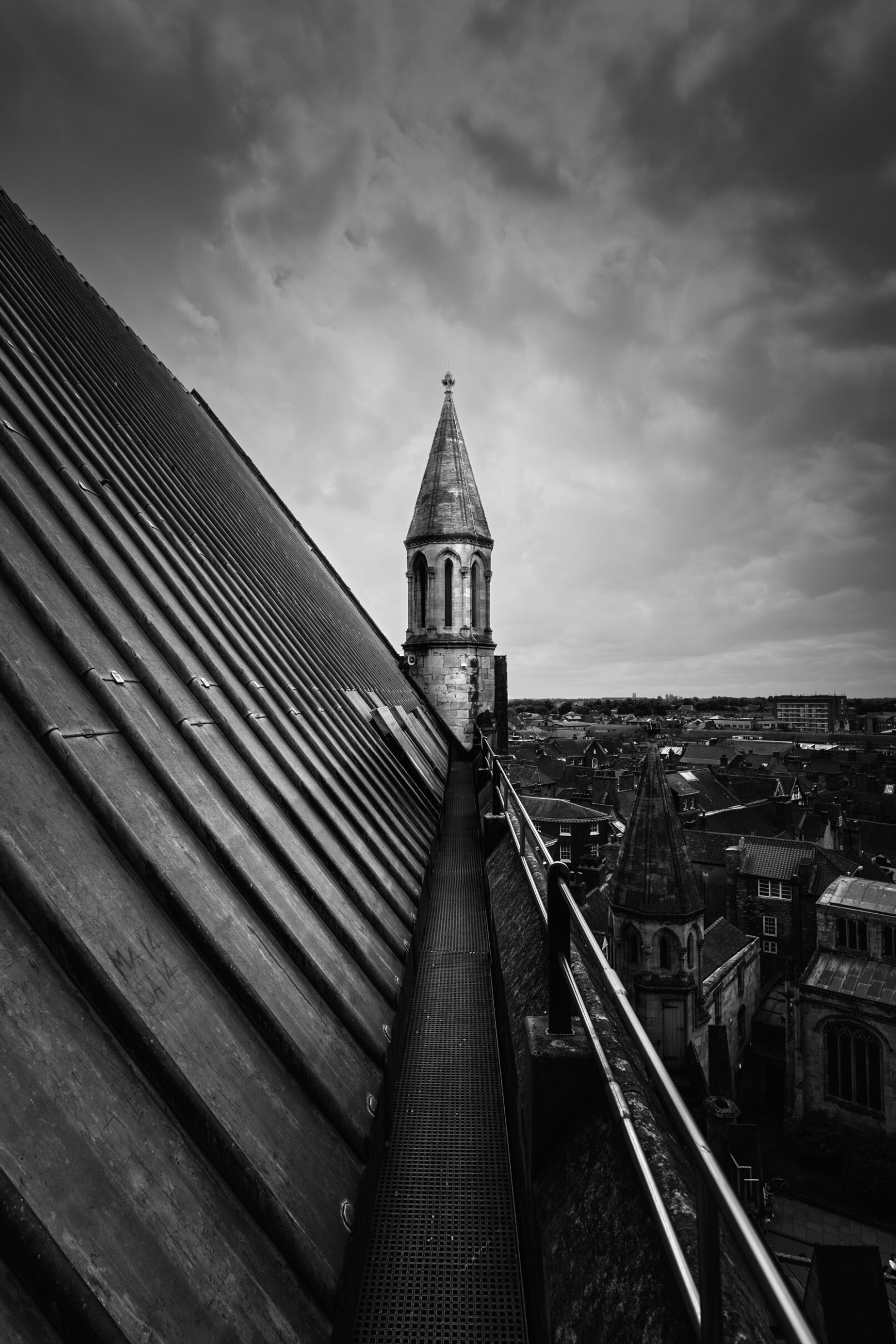 Tower at Yorkminster, York, England